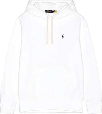 white polo pullover hoodie