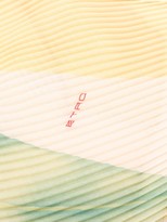 Thumbnail for your product : Etro Foliage-print pleated scarf