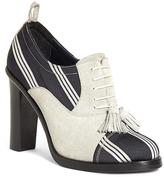 Thumbnail for your product : Brooks Brothers BB#10 Stripe Captoe Shoes
