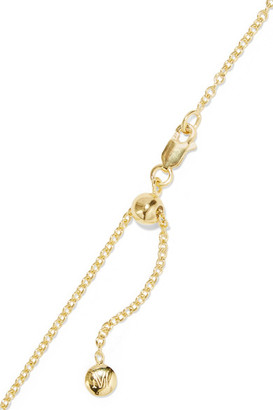 Monica Vinader Rolo 24 Gold Vermeil Chain - one size