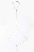 Thumbnail for your product : boohoo Millie Pearl Detail Body Chain