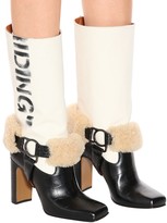 Thumbnail for your product : Off-White Riding leather boots