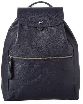 Longchamp Le Foulonne Leather Backpack.
