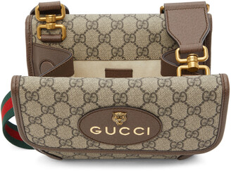 Gucci Beige Small Neo Vintage GG Supreme Bag