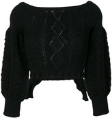 Valentino - knit cropped jumper 