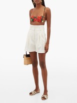 Thumbnail for your product : Dolce & Gabbana Portofino Floral-print Balconette Bikini Top - Red Print