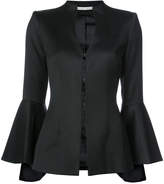 Thumbnail for your product : Alice + Olivia flared sleeve high neck blazer