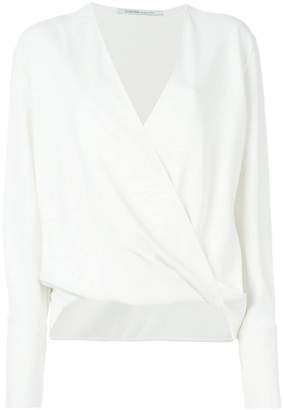 Agnona wrap blouse