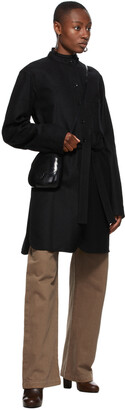 Lemaire Black Wool Liquette Jacket