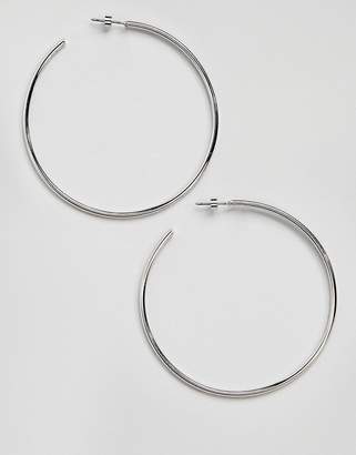 Steve Madden open hoop post earrings