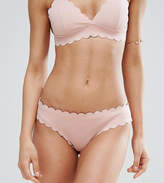 Thumbnail for your product : Missguided Scallop Edge Bikini Brief