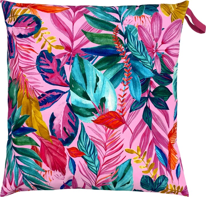 furn. Psychedelic Jungle Outdoor Floor Cushion MultiColoured ShopStyle