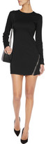 Thumbnail for your product : RtA Yves Zip-Embellished Modal-Blend Mini Dress