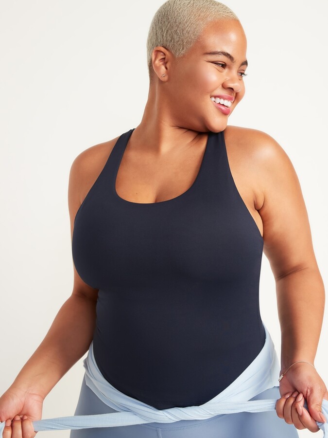 Plus Size Tank Tops With Built In Bra | Shop the world's largest collection  of fashion | ShopStyle