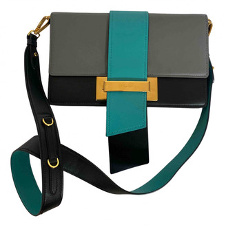 Prada Ribbon Black Leather Handbags - ShopStyle Bags