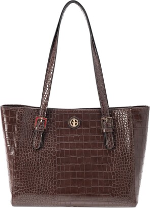 GIANI BERNINI Women's Brown Dasher Pebble Adjustable Strap Crossbody Handbag  Purse - Walmart.com