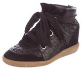 Thumbnail for your product : Isabel Marant Bobby Wedge Sneakers