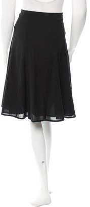 Piazza Sempione Wool Knee-Length Skirt