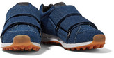 Thumbnail for your product : 3.1 Phillip Lim Trance Leather-Trimmed Denim Sneakers