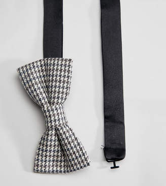Heart & Dagger Bow Tie In Dogstooth