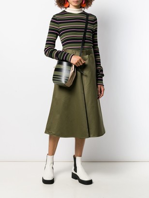 Marni Belted Midi Skirt