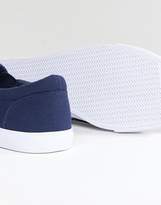 Thumbnail for your product : ASOS DESIGN Slip On Sneakers In Navy Mesh