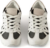 Thumbnail for your product : Dolce & Gabbana Leather trainers with laces - White and black
