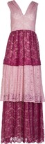 Thumbnail for your product : Roses are Red Women's Pink / Purple Ella Linen & Lace Dress