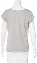 Thumbnail for your product : Raquel Allegra Short Sleeve Crew Neck T-Shirt