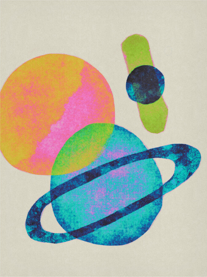 Trademark Fine Art Alisa Galitsyna Bright Universe Canvas Wall Art