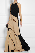 Thumbnail for your product : Bottega Veneta Printed georgette gown