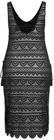 Thumbnail for your product : City Chic Sheer Lace Maxi Dress - black