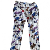 Thumbnail for your product : Gucci Multicolour Cotton Trousers