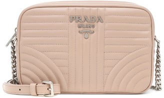 Prada Diagramme leather shoulder bag