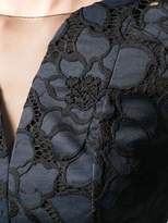 Thumbnail for your product : Talbot Runhof lotus lace fitted dress