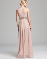 Thumbnail for your product : JS Collections Gown - One Shoulder with Beaded Waist