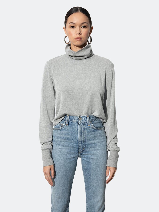 modal turtleneck top