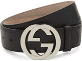 Thumbnail for your product : Gucci GG buckle leather belt
