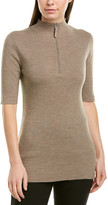 Thumbnail for your product : Lafayette 148 New York Skinny Rib Wool Pullover