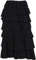 Thumbnail for your product : Comme des Garcons Garï¿1⁄2ons Tiered Midi Skirt