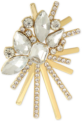 INC International Concepts M. Haskell for Gold-Tone Crystal Cluster Burst Pin, Only at Macy's
