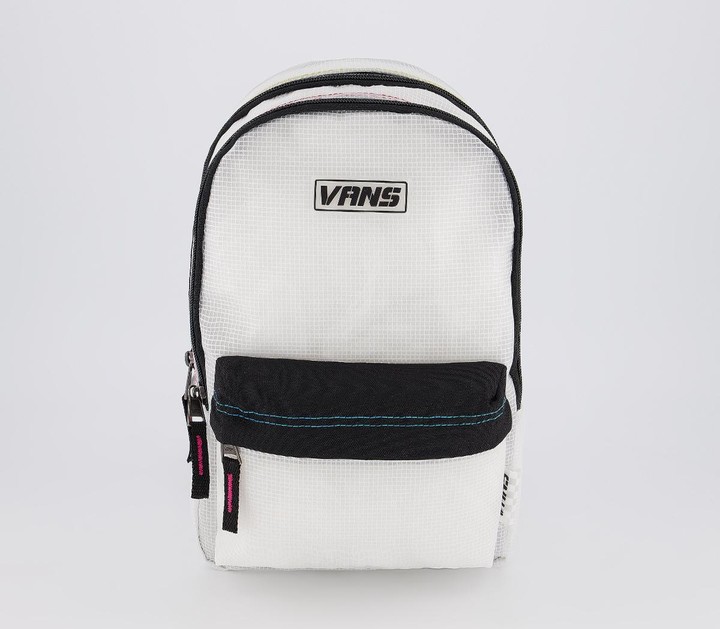 clear vans backpack
