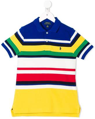 Ralph Lauren Kids striped polo shirt
