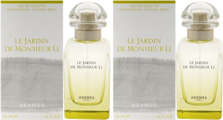 Hermes Women's 1.6oz Le Jardin de Monsieur Li - Pack of 2