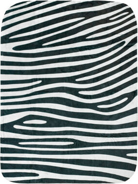 College Covers Zebra Throw