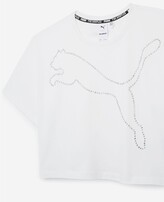 Thumbnail for your product : The Kooples Floaty white top with Puma logo
