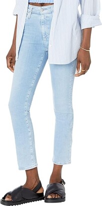 AG Jeans Mari Crop High-Rise Slim Straight in 21 Years Coastline (21 Years Coastline) Women's Jeans