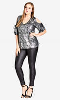 Thumbnail for your product : City Chic Gather Shoulder Top