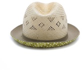 Thumbnail for your product : Paul Smith Straw and Fabric Hat