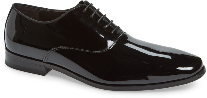 hugo boss patent leather shoes